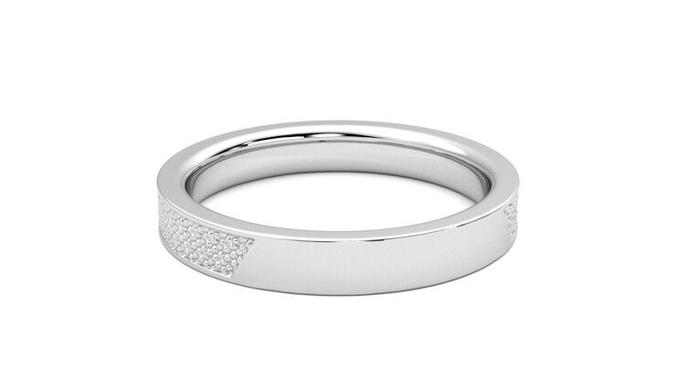Taylor & Hart Mulberry Wedding Ring 360 degree image 16