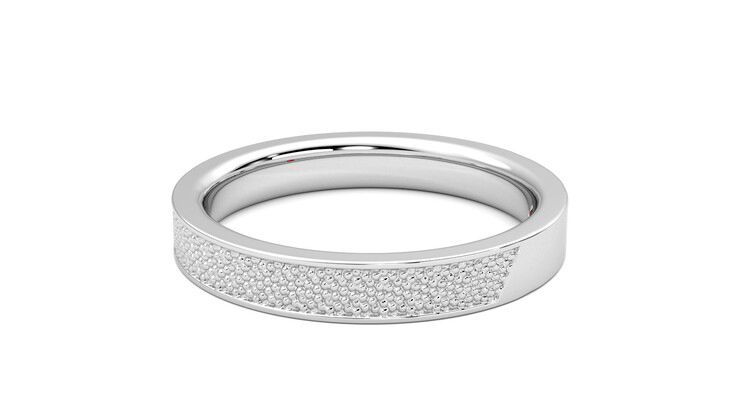 Taylor & Hart Mulberry Wedding Ring 360 degree image 20