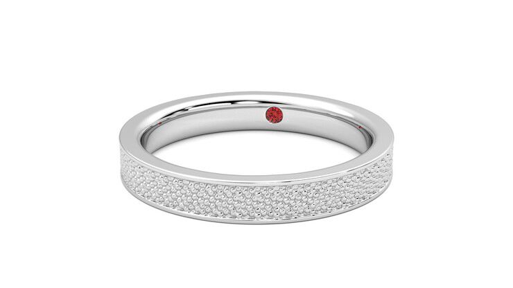 Taylor & Hart Mulberry Wedding Ring 360 degree image 27