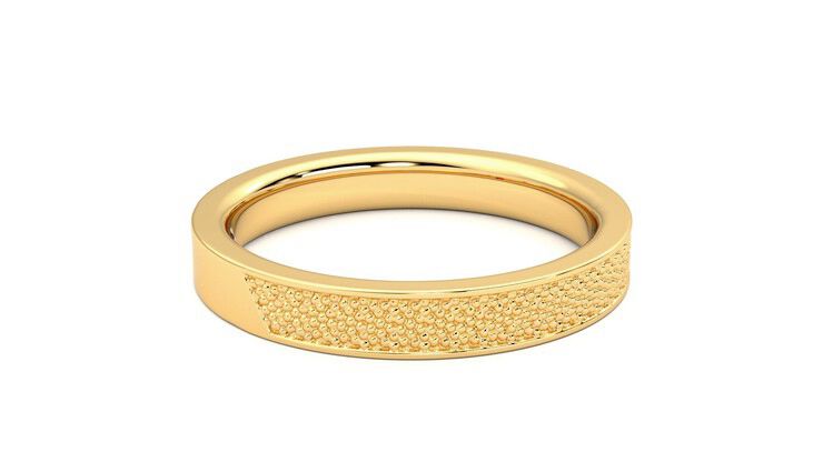 Taylor & Hart Mulberry Wedding Ring 360 degree image 10