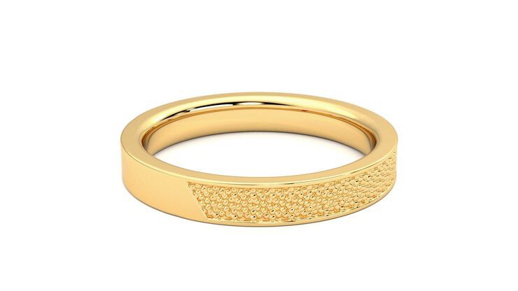 Taylor & Hart Mulberry Wedding Ring 360 degree image 11