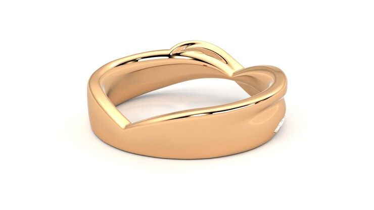 Taylor & Hart Nueva Wedding Ring 360 degree image 13