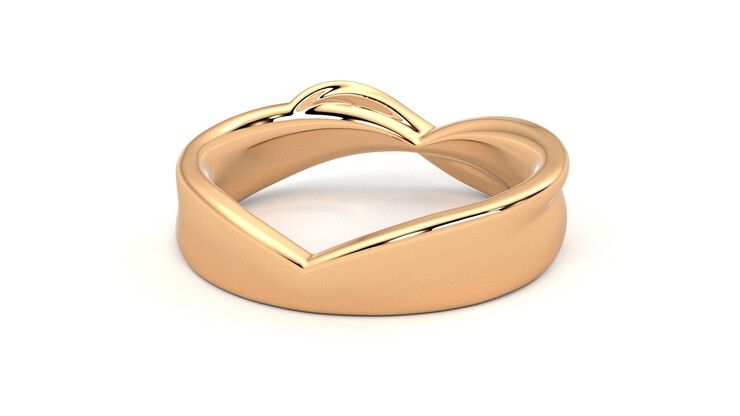 Taylor & Hart Nueva Wedding Ring 360 degree image 14