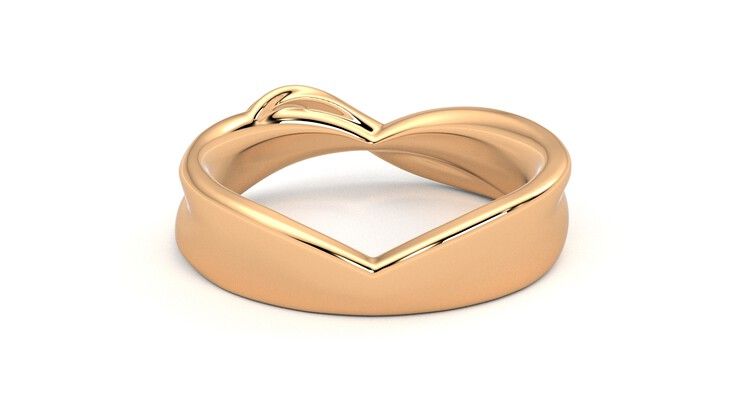 Taylor & Hart Nueva Wedding Ring 360 degree image 15