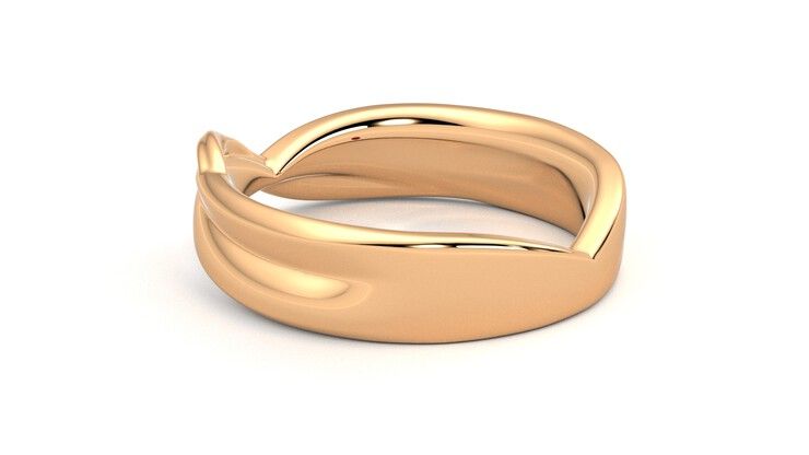 Taylor & Hart Nueva Wedding Ring 360 degree image 18