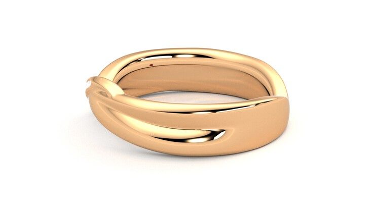 Taylor & Hart Nueva Wedding Ring 360 degree image 20