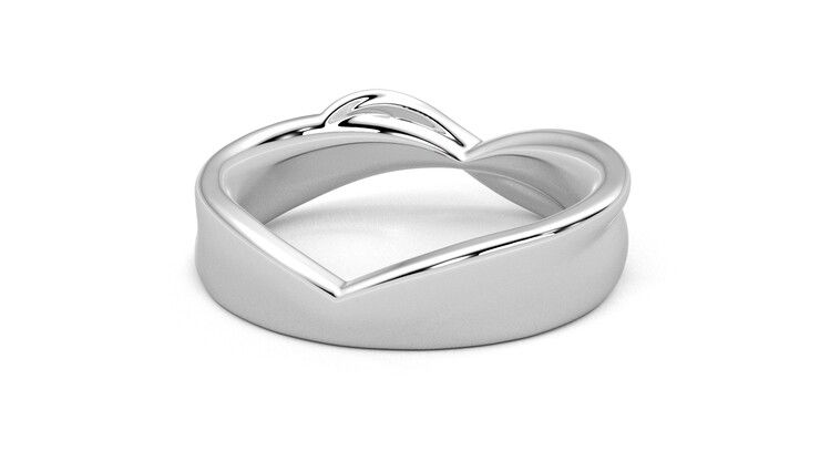 Taylor & Hart Nueva Wedding Ring 360 degree image 14