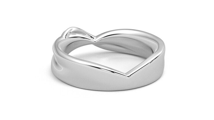 Taylor & Hart Nueva Wedding Ring 360 degree image 16