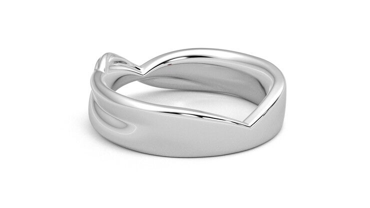Taylor & Hart Nueva Wedding Ring 360 degree image 17