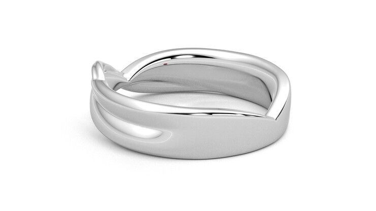 Taylor & Hart Nueva Wedding Ring 360 degree image 18
