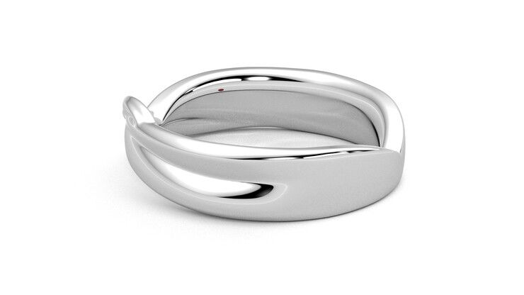 Taylor & Hart Nueva Wedding Ring 360 degree image 19