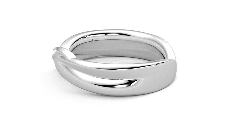 Taylor & Hart Nueva Wedding Ring 360 degree image 20