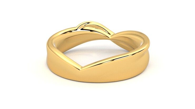 Taylor & Hart Nueva Wedding Ring 360 degree image 14