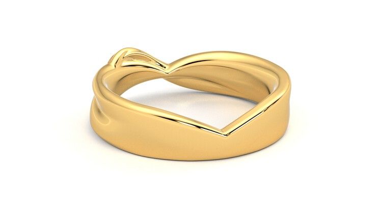 Taylor & Hart Nueva Wedding Ring 360 degree image 16