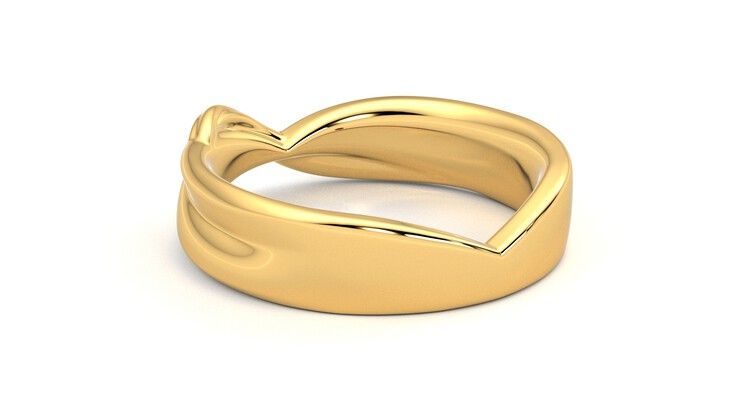 Taylor & Hart Nueva Wedding Ring 360 degree image 17