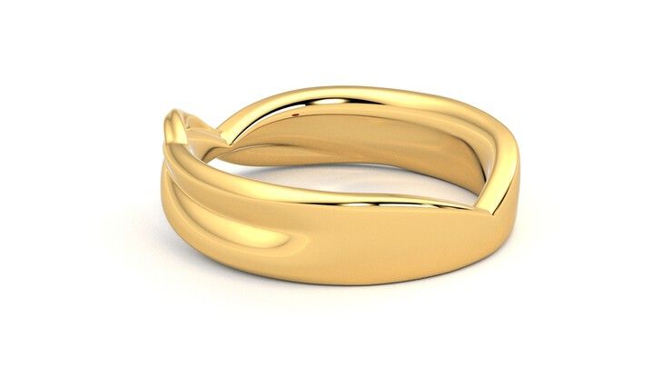 Taylor & Hart Nueva Wedding Ring 360 degree image 18