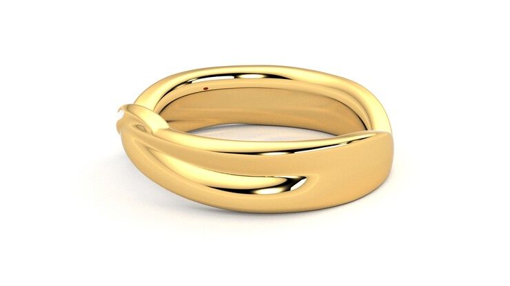 Taylor & Hart Nueva Wedding Ring 360 degree image 20