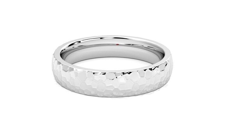 Taylor & Hart Oak Wedding Ring 360 degree image 14