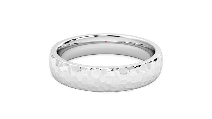 Taylor & Hart Oak Wedding Ring 360 degree image 15