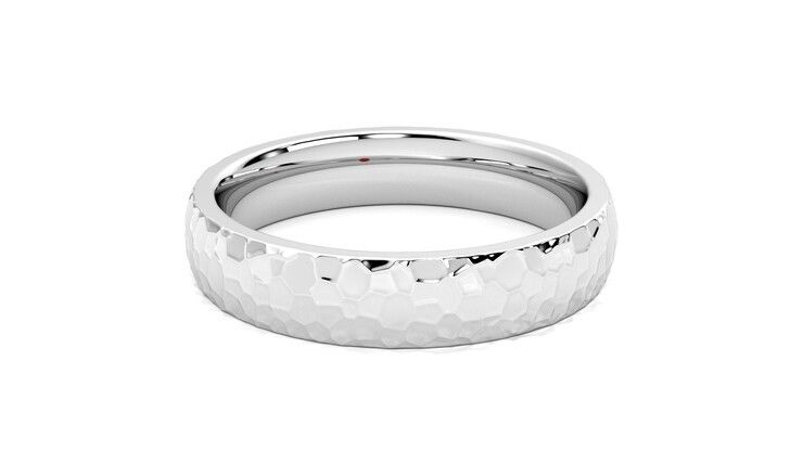 Taylor & Hart Oak Wedding Ring 360 degree image 17