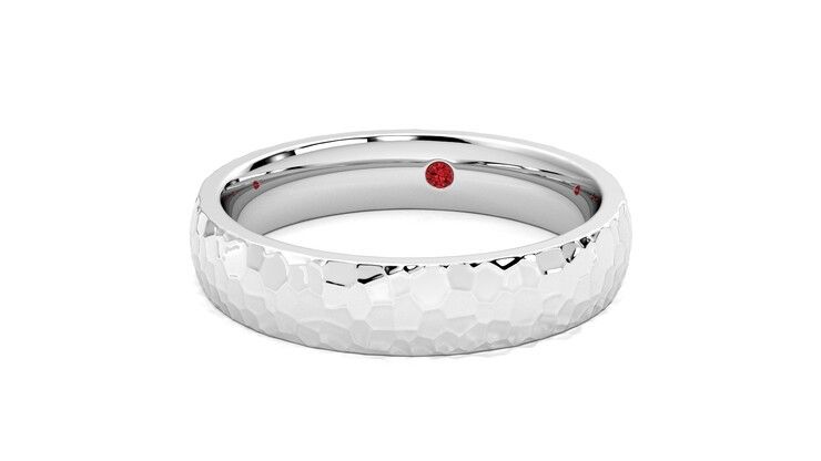 Taylor & Hart Oak Wedding Ring 360 degree image 27