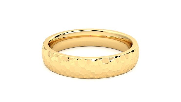 Taylor & Hart Oak Wedding Ring 360 degree image 15