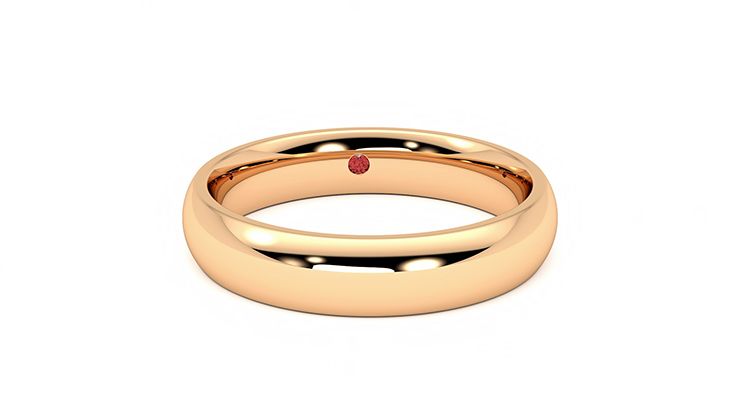 Taylor & Hart Oak Wedding Ring 360 degree image 2
