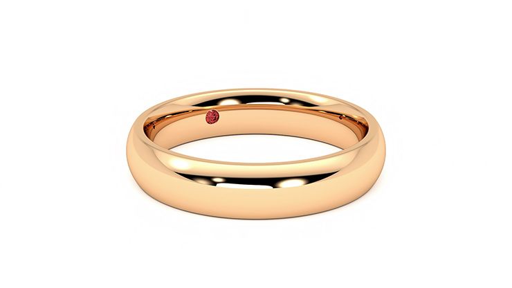 Taylor & Hart Oak Wedding Ring 360 degree image 5