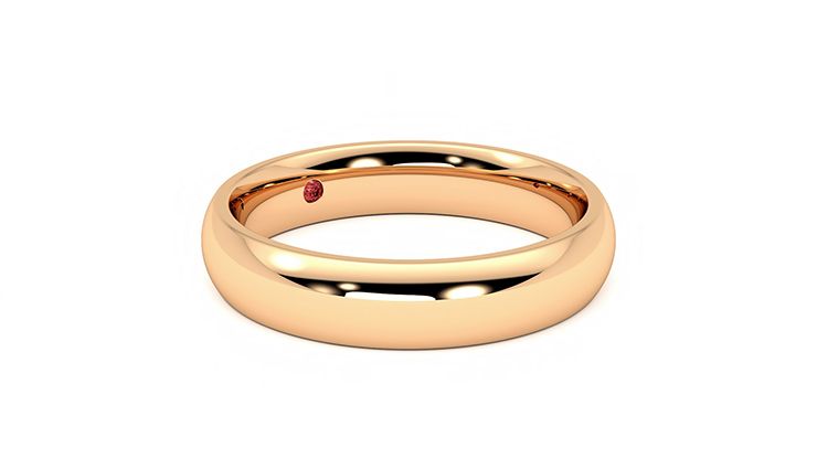 Taylor & Hart Oak Wedding Ring 360 degree image 6