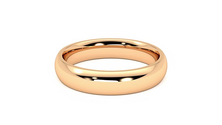 Taylor & Hart Oak Wedding Ring 360 degree image 12