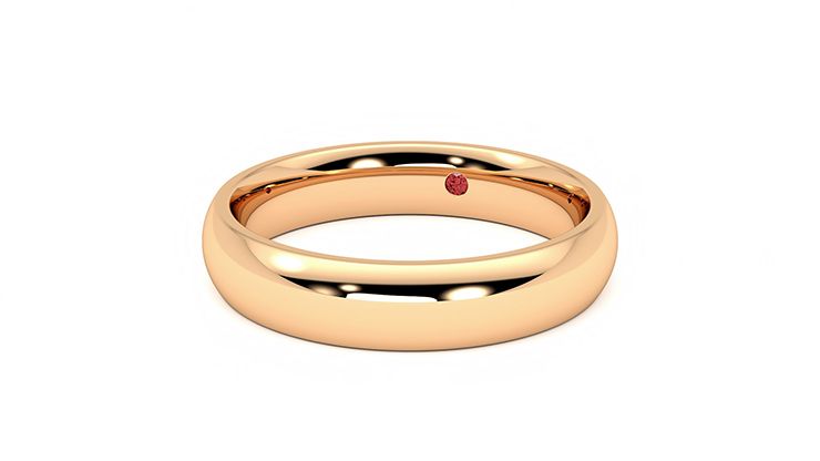 Taylor & Hart Oak Wedding Ring 360 degree image 26