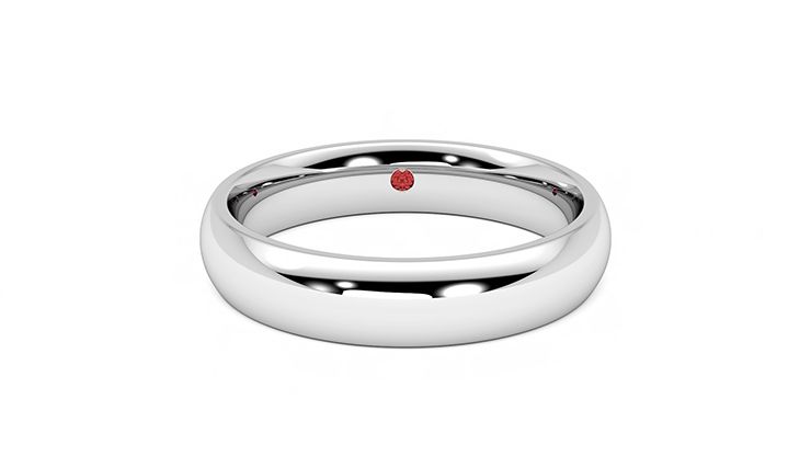 Taylor & Hart Oak Wedding Ring 360 degree image 1
