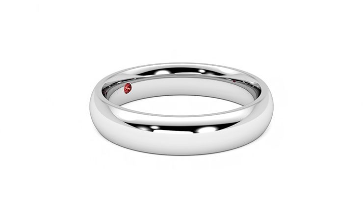 Taylor & Hart Oak Wedding Ring 360 degree image 7