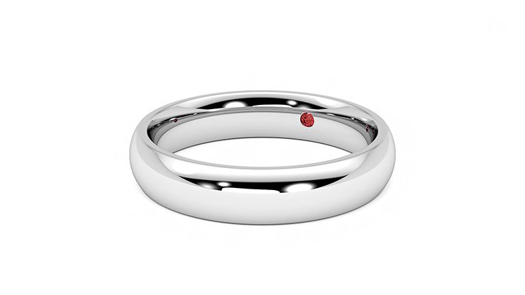 Taylor & Hart Oak Wedding Ring 360 degree image 25