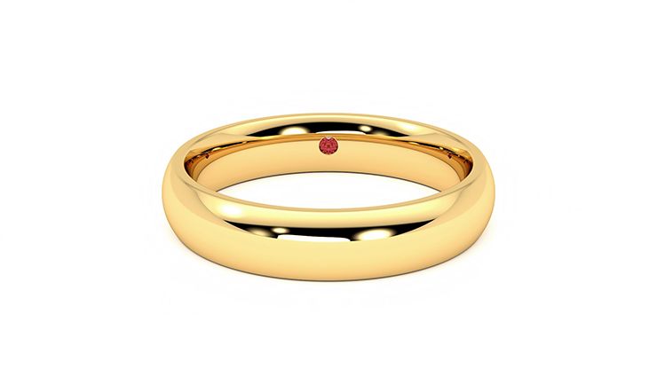 Taylor & Hart Oak Wedding Ring 360 degree image 0