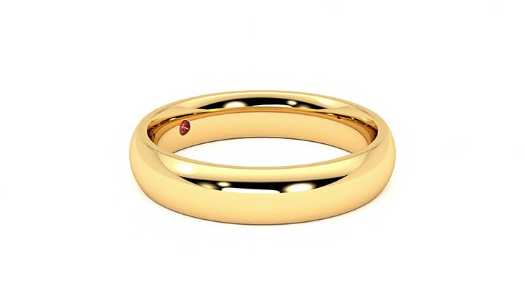 Taylor & Hart Oak Wedding Ring 360 degree image 7