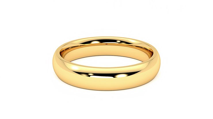 Taylor & Hart Oak Wedding Ring 360 degree image 15