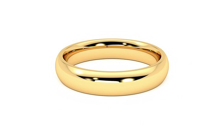 Taylor & Hart Oak Wedding Ring 360 degree image 16