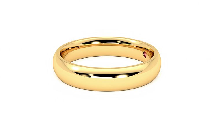 Taylor & Hart Oak Wedding Ring 360 degree image 22