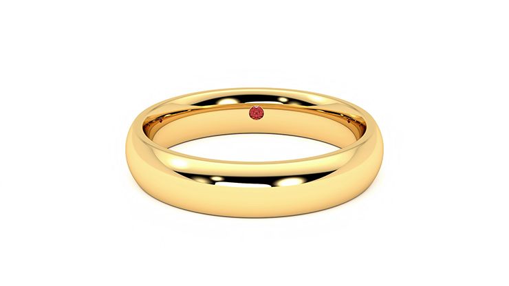 Taylor & Hart Oak Wedding Ring 360 degree image 29