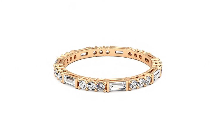 Taylor & Hart Orchid Wedding Ring 360 degree image 20