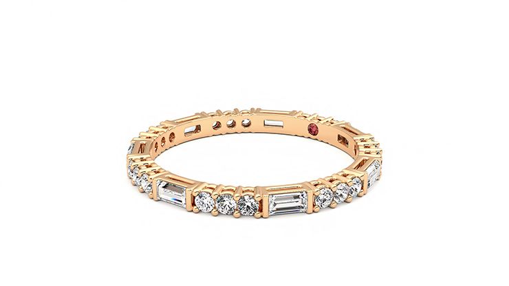 Taylor & Hart Orchid Wedding Ring 360 degree image 24