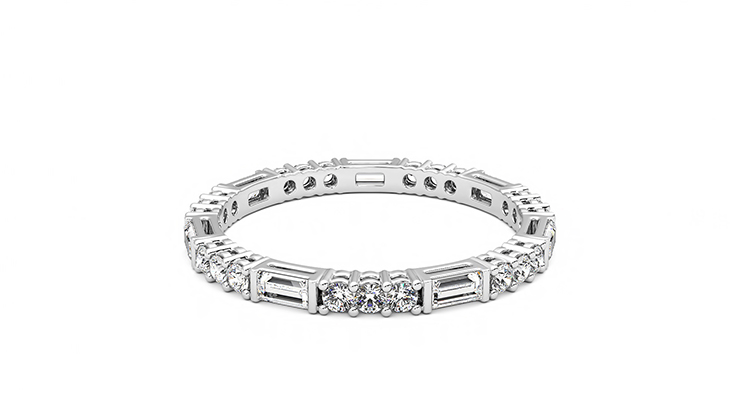 Taylor & Hart Orchid Wedding Ring 360 degree image 15