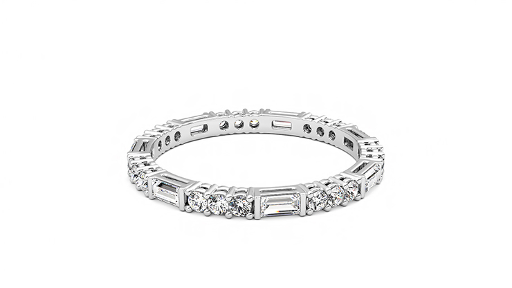 Taylor & Hart Orchid Wedding Ring 360 degree image 17