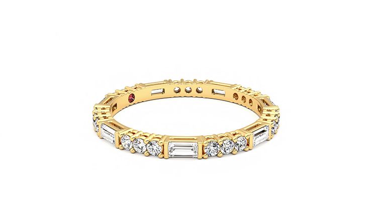 Taylor & Hart Orchid Wedding Ring 360 degree image 7