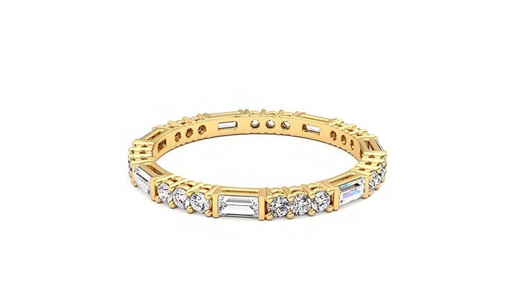 Taylor & Hart Orchid Wedding Ring 360 degree image 16