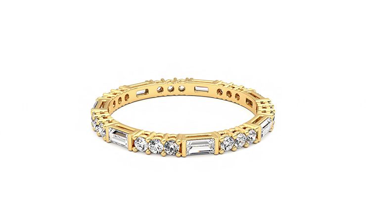 Taylor & Hart Orchid Wedding Ring 360 degree image 17