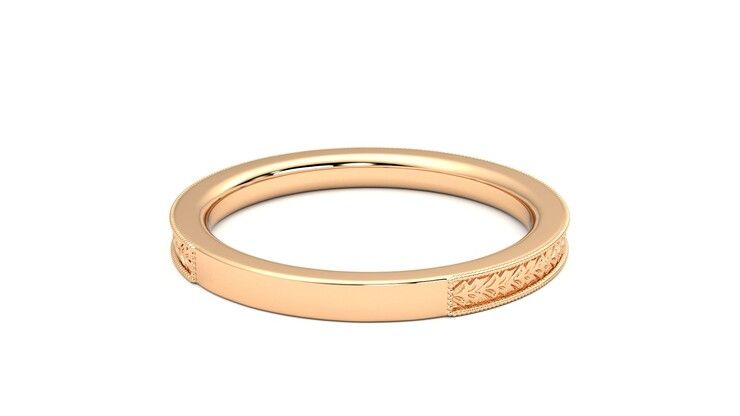 Taylor & Hart Orsha Wedding Ring 360 degree image 14