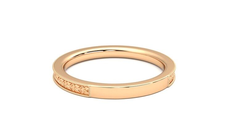 Taylor & Hart Orsha Wedding Ring 360 degree image 16