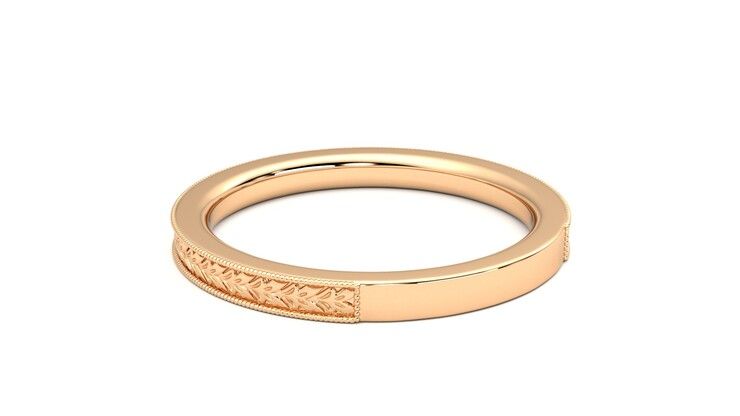 Taylor & Hart Orsha Wedding Ring 360 degree image 17